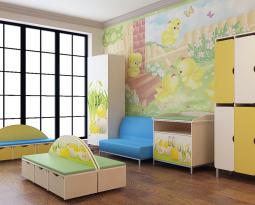  Мебель для комнаты приёма для детского сада от мебельной фабрики 