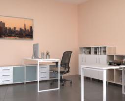 Столы рабочие серии Квадра для офиса купить с доставкой по России
